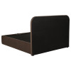 Anders Chocolate Upholstered Storage Bed