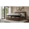 Anders Chocolate Upholstered Storage Bed