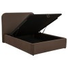 Anders Chocolate Upholstered Storage Bed