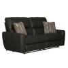 Dorian Reclining Living Room Set (Charcoal)