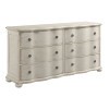 Cambric Helene Six Drawer Dresser (Creme)