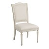 Cambric Daniella Upholstered Side Chair (Creme) (Set of 2)