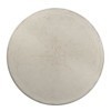 Cambric Civette Round Dining Room Set w/ Maeve Chairs (Creme)