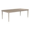 Cambric Dining Room Set w/ Maeve Creme Chairs (Breve)