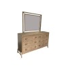 Everden Latte Complete Upholstered and Strap Panel Bedroom Set