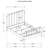 Rocco Youth All Wood Water Pipe Open Frame Bed
