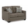 Mahoney Chocolate Loveseat