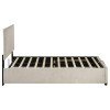 Reeves Beige Youth Upholstered Storage Bed