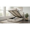Reeves Beige Youth Upholstered Storage Bed