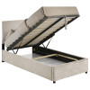 Reeves Beige Youth Upholstered Storage Bed