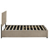 Reeves Tan Youth Upholstered Storage Bed