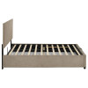 Reeves Tan Youth Upholstered Storage Bed
