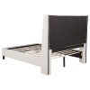 Leslie Upholstered Platform Bed