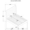 Leslie Upholstered Platform Bed