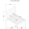 Leslie Upholstered Platform Bed