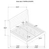Leslie Upholstered Platform Bed