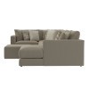 Amelia Sand 6-Piece Right Chaise Sectional Set w/ Ottoman