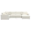 Amelia Chalk 5-Piece Right Chaise Sectional