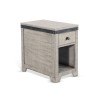 Alpine Grey Chairside Table