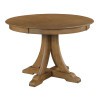 Kafe 44 Inch Round Quad Dining Table (Latte)
