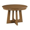 Kafe 44 Inch Round Dining Table (Latte)