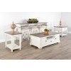 Marble White Occasional Table Set