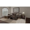 Siena Chocolate 4-Piece Modular Sectional