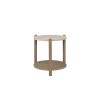 Tilston Toffee Stone Top Occasional Table Set