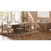 Tilston Toffee Rope Pedestal Dining Room Set