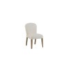 Tilston Toffee and White Sand Arch Upholstered Chair (Set of 2)
