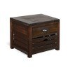 Homestead Removable Crate End/ Lamp Table