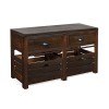 Homestead Removable Crate Sofa/ Media Table