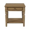 Tacoma Almond Round Occasional Table Set