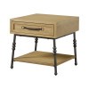 Tacoma Cashew Accent End Table