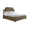 Tacoma Almond Planked Panel Bed