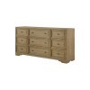 Tacoma Cashew Hickory Dresser