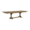Tacoma Cashew Trestle Dining Table