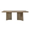 Playa Double Pedestal Dining Room Set w/ Wood Back Chairs