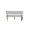 Playa Double Pedestal Dining Room Set w/ Wood Back Chairs