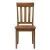 Simplicity Slat Back Side Chair (Honey) (Set of 2)