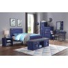 Cargo Youth Panel Bedroom Set (Blue)