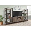 Dogue Entertainment Wall w/ 63 Inch TV Stand
