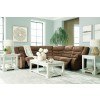 Partymate Brindle Reclining Sectional Set
