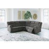 Partymate Slate Reclining Sectional