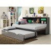 Renell Twin Bookcase Bed w/ Trundle