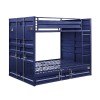 Cargo Youth Full over Full Bunk Bed (Blue)