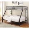 Limbra Twin XL over Queen Bunk Bed (Black Sand)
