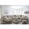 Ardsley Pewter Modular Sectional Set