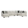 Huntsworth Dove Gray Modular Left Chaise Sectional