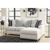 Huntsworth Dove Gray Small Right Chaise Sectional